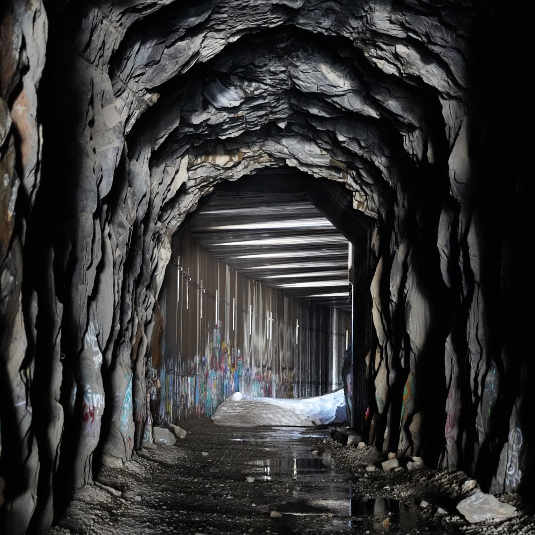 The Donner Pass Railroad Tunnels